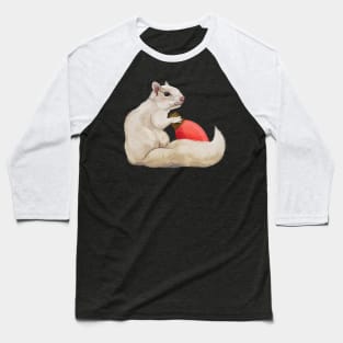 Christmas Squirrel Baseball T-Shirt